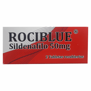 Rociblue 50 Mg Caja X 2 Tabletas Recubiertas - Rociblue