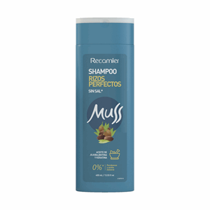Shampoo Muss Rizos Perfectos Frasco X 400 Ml - Muss