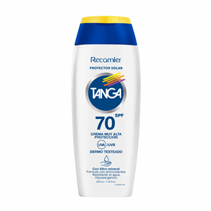 Tanga Crema Protector Solar Spf 70 Fco X 220 Ml - Sin Asignar