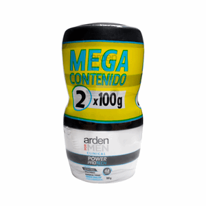 Desodorante Arden For Men Clinical Power Protech Crema 2 X 100 G (mega Contenido) - Arden For Men
