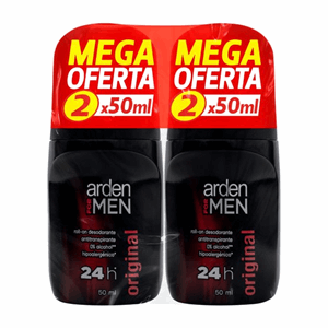 Arden F/men Deso Roll-on Big Ball 2 X 50 Ml (mega Oferta) - Sin Asignar