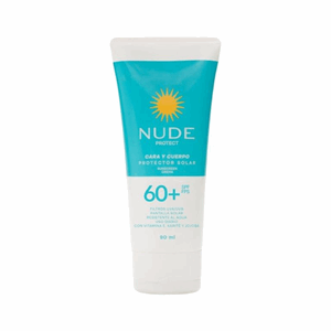 Nude Protect Protector Solar Cara Y Cuerpo Crema Spf 60+ Tubo X 90 Ml - Sin Asignar