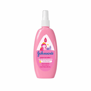 Spray Para Peinar Johnsons Baby Gotas De Brillo Frasco X 200ml - Johnsons & Johnsons