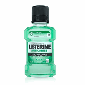 Listerine Anticaries Zero Alcohol Menta Frasco X 180 Ml - Listerine