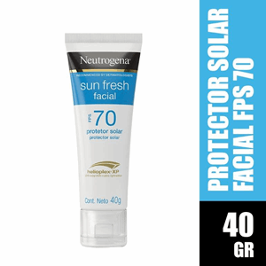 Neutrogena Sun Fresh Facial Prot Solar Fps 70 Tubo X 40 Gr - Sin Asignar