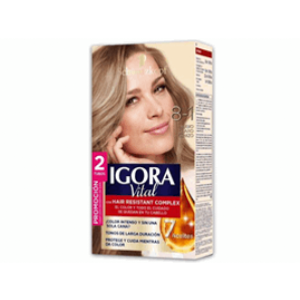 Tinte Igora Vital Est 8-1 Rubio Claro Cenizo Doble Tubo X 100 G  - Igora