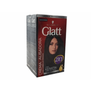 Glatt Alisador Liso Keratin X 60 Ml 2 X 1 - Glatt