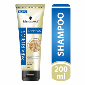 Shampoo Schwarzkopf Para Rubios Tubo X 200 Ml - Schwarzkopf