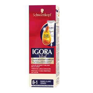 Igora Vital Tubo 8-1 Rubio Claro Cenizo - Sin Asignar