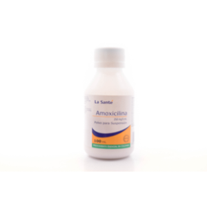 Amoxicilina La Sante 250 Mg / 5 Ml Suspension X 100 Ml - La Sante