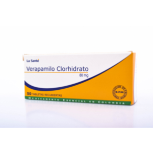 Verapamilo L-s 80 Mg X 50 Tabletas - Verapamilo  Lst