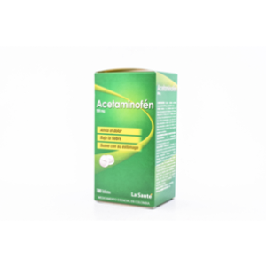 Acetaminofen La Santé 500 Mg Caja X 100 Tabletas - La Santé