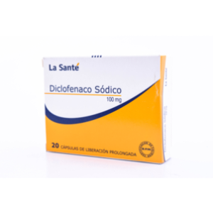 Diclofenaco Retard L-s 100 Mg X 20 Capsulas Liberacion Prolongada - Diclofenaco  Lst