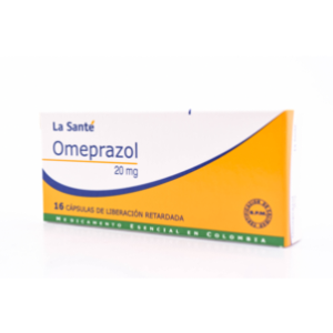 Omeprazol La Santé 20 Mg X 16 Capsulas  - La Santé