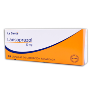 Lansoprazol La Sante 30 Mg Caja X 28 Capsulas De Liberacion Retardada - La Sante