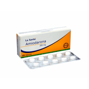 Amiodarona L-s 200 Mg X 10 Tabletas - Amiodarona  L-s