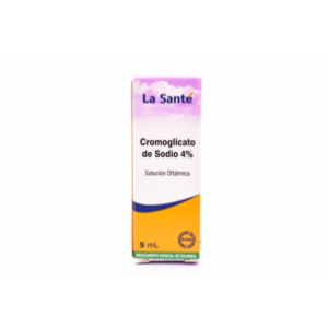 Cromoglicato 4% Sodico L-s Sol Oftalm X 5 Ml - Cromoglicato  Lst