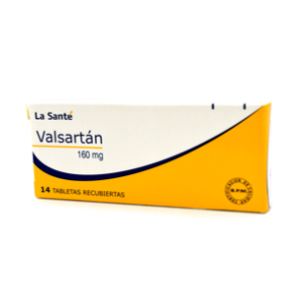 Valsartan La Sante 160 Mg Caja X 14 Tabletas Recubiertas - La Sante