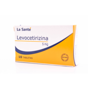 Levocetirizina 5 Mg La Sante Caja X 10 Tabletas - La Sante