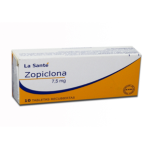 Zopiclona L-s 7.5 Mg X 10 Tabletas. - Zopiclona