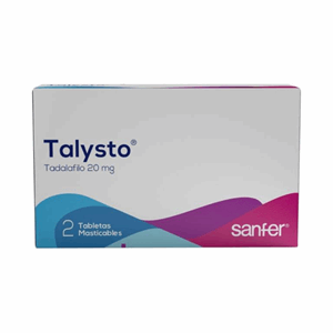 Talysto 20 Mg Caja X 2 Tabletas Masticables - Talysto