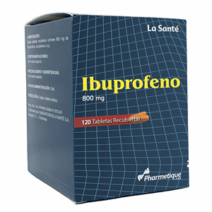 Ibuprofeno L-s 800 Mg Caja X 120 Tabletas Recubiertas - Sin Asignar