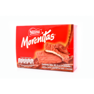 Galletas Morenitas Nestle Recubiertas X 24 Unidades  - Morenitas