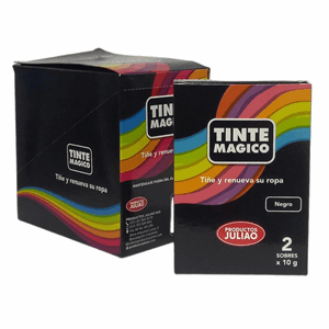 Tinte Magico Negro Display X 6 Cajas X 2 Sobres De 10 Gr C/u - Sin Asignar