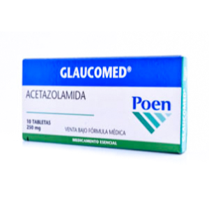 Glaucomed 250 Mg X 10 Tabletas - Glaucomed