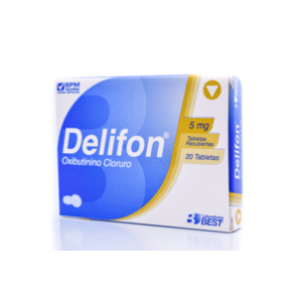 Delifon 5 Mg Caja X 20 Tabletas - Delifon