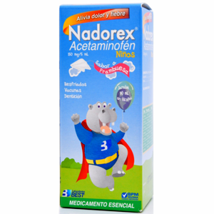 Jarabe Nadorex Niños Sabor A Frambuesa Frasco X 90 Ml - Nadorex