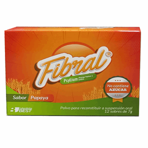 Fibral Papaya Polvo Caja X 12 Sobres De 7 Gr C/u P/reconst Susp Oral - Sin Asignar