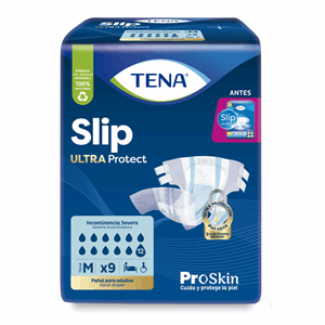 Pañal Tena Slip M X 9 Unidades - Tena