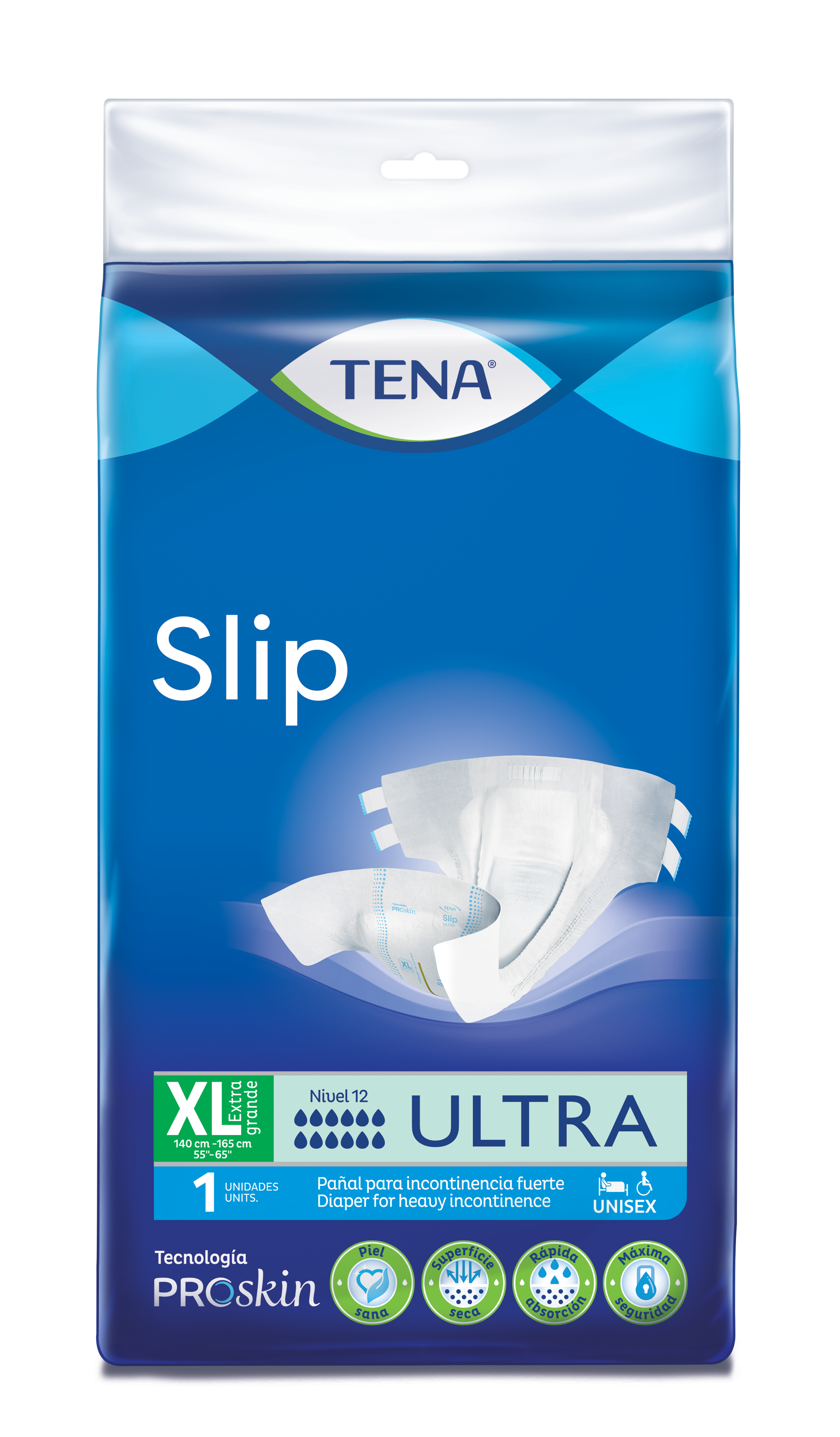 Pañal Tena Slip Extra Large Xl X 1 Unidad - Tena