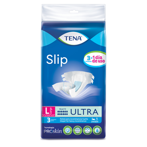 Pañales Tena Slip Ultra Talla L X 3 Unidades - Tena