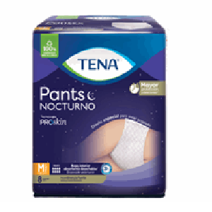 Tena Pants Nocturno Talla-m X 8 Unds - Sin Asignar