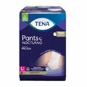 Tena Pants Nocturno Talla-l X 8 Unds - Sin Asignar