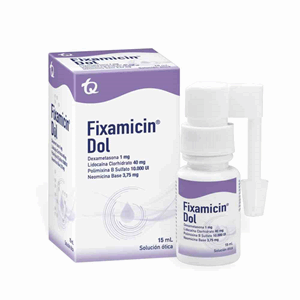 Fixamicin Dol Mk Solución Otica Caja X Spray 15 Ml - Fixamicin