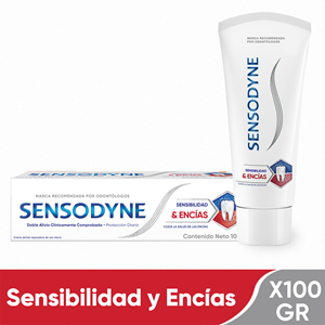 Crema Dental Sensodyne Sensibilidad Y Encias X 100 G - Sensodyne