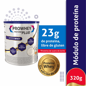 Prowhey Plus Natural Polvo Lata X 320 Gr - Sin Asignar