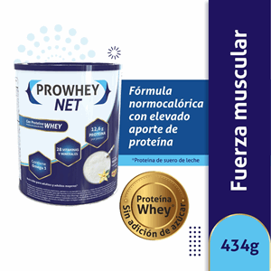 Prowhey Net Vainilla Polvo Lata X 434 Gr - Sin Asignar