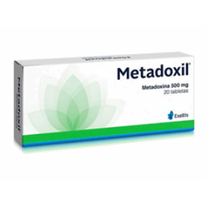 Metadoxil 500 Mg Caja X 20 Tabletas - Metadoxil