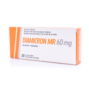Diamicron Mr 60 Mg X 30 Comprimidos. - Diamicron