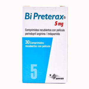 Bi-preterax 5 Mg X 30 Comprimidos - Bi  Preterax
