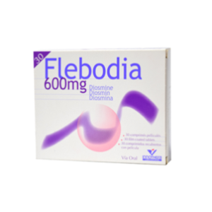 Flebodia 600 Mg Caja X 30 Comprimidos Recubiertos Con Pelicula (219785) - Flebodia
