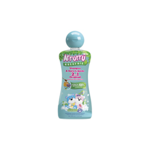 Shampoo Y Baño Liquido Arrurru Naturals 2 En 1 Frasco X 220 Ml - Arrurru