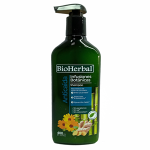 Shampoo Bioherbal Anticaida Frasco X 400 Ml - Bioherbal