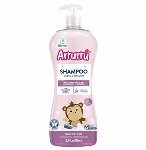 Arrurru Bivien Shampoo Cabello Oscuro X 750 Ml (romero) - Arrurru
