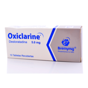 Oxiclarine 5 Mg Caja X 10 Tabletas Recubiertas - Oxiclarine