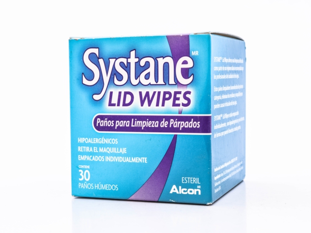 Systane Toallitas para la limpieza de los Párpados. Las toallitas oculares  Systane Lid Wipes son un producto innovador diseñado para limpiar y aliviar  los párpados y las pestañas de manera efectiva. Este